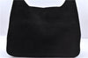 Authentic GUCCI Vintage Shoulder Hand Bag Purse Suede Leather Black 9306D