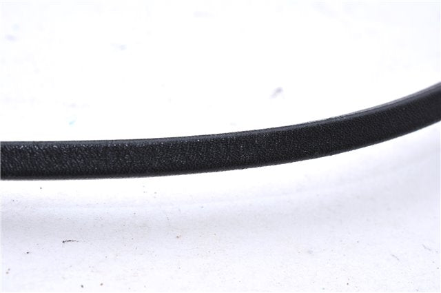 Authentic GUCCI Vintage Shoulder Hand Bag Purse Suede Leather Black 9306D