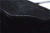 Authentic GUCCI Vintage Shoulder Hand Bag Purse Suede Leather Black 9306D