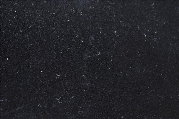 Authentic GUCCI Vintage Shoulder Hand Bag Purse Suede Leather Black 9306D