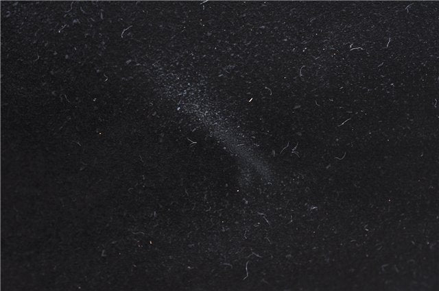 Authentic GUCCI Vintage Shoulder Hand Bag Purse Suede Leather Black 9306D