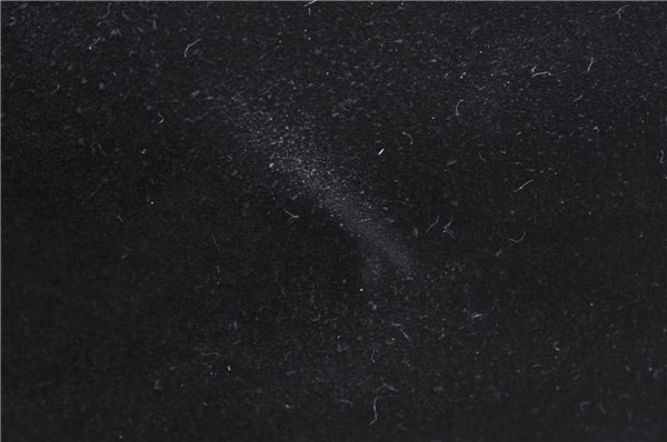 Authentic GUCCI Vintage Shoulder Hand Bag Purse Suede Leather Black 9306D