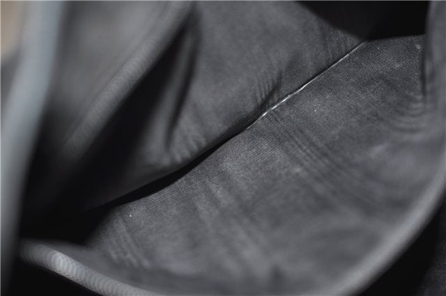 Authentic GUCCI Vintage Shoulder Hand Bag Purse Suede Leather Black 9306D