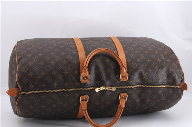 Authentic Louis Vuitton Monogram Keepall 60 Travel Boston Bag M41422 LV 9306E