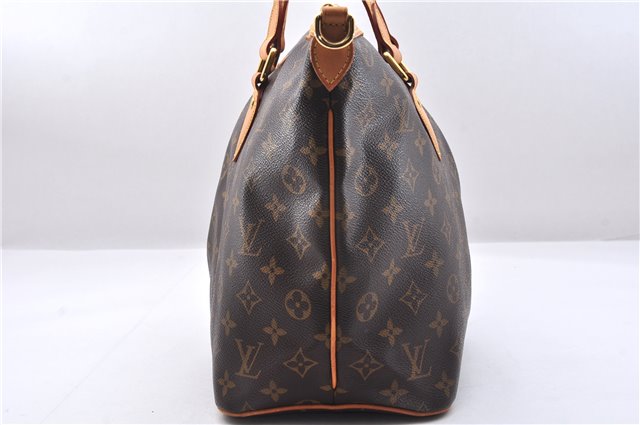 Authentic Louis Vuitton Monogram Palermo PM Shoulder Tote Bag M40145 LV 9307E