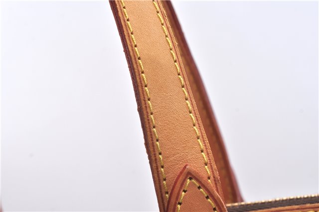 Authentic Louis Vuitton Monogram Palermo PM Shoulder Tote Bag M40145 LV 9307E