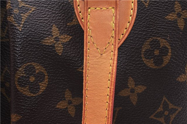 Authentic Louis Vuitton Monogram Palermo PM Shoulder Tote Bag M40145 LV 9307E