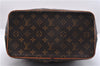 Authentic Louis Vuitton Monogram Palermo PM Shoulder Tote Bag M40145 LV 9307E