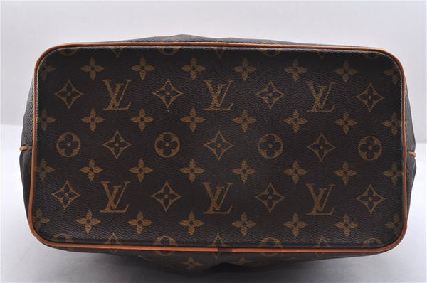Authentic Louis Vuitton Monogram Palermo PM Shoulder Tote Bag M40145 LV 9307E