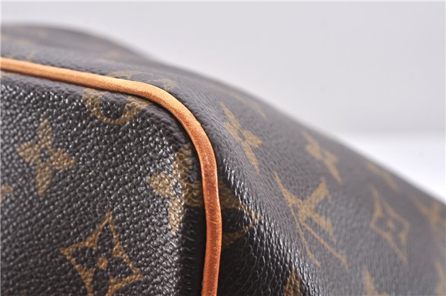 Authentic Louis Vuitton Monogram Palermo PM Shoulder Tote Bag M40145 LV 9307E