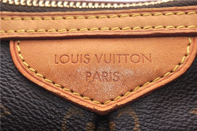 Authentic Louis Vuitton Monogram Palermo PM Shoulder Tote Bag M40145 LV 9307E