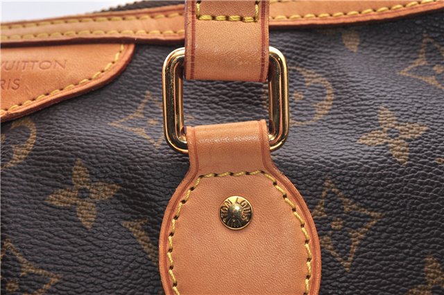 Authentic Louis Vuitton Monogram Palermo PM Shoulder Tote Bag M40145 LV 9307E