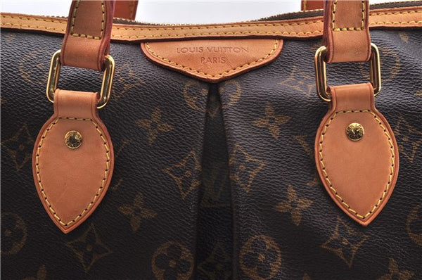 Authentic Louis Vuitton Monogram Palermo PM Shoulder Tote Bag M40145 LV 9307E