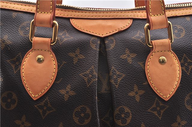 Authentic Louis Vuitton Monogram Palermo PM Shoulder Tote Bag M40145 LV 9307E