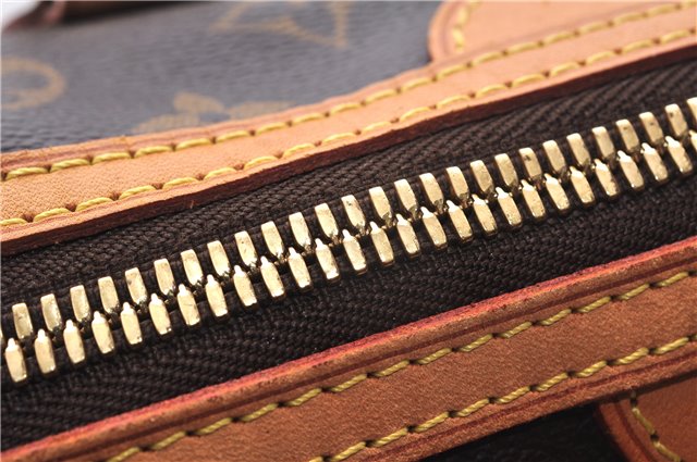 Authentic Louis Vuitton Monogram Palermo PM Shoulder Tote Bag M40145 LV 9307E