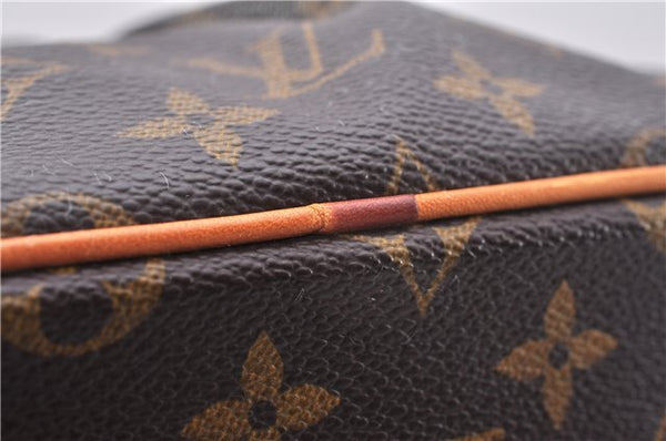 Authentic Louis Vuitton Monogram Palermo PM Shoulder Tote Bag M40145 LV 9307E