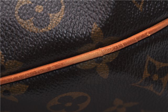 Authentic Louis Vuitton Monogram Palermo PM Shoulder Tote Bag M40145 LV 9307E