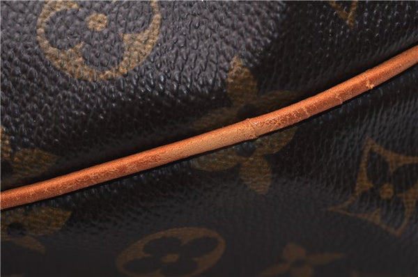 Authentic Louis Vuitton Monogram Palermo PM Shoulder Tote Bag M40145 LV 9307E