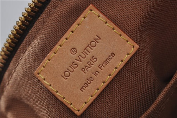 Authentic Louis Vuitton Monogram Palermo PM Shoulder Tote Bag M40145 LV 9307E
