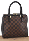 Authentic Louis Vuitton Damier Brera Hand Bag Purse N51150 LV 9310E