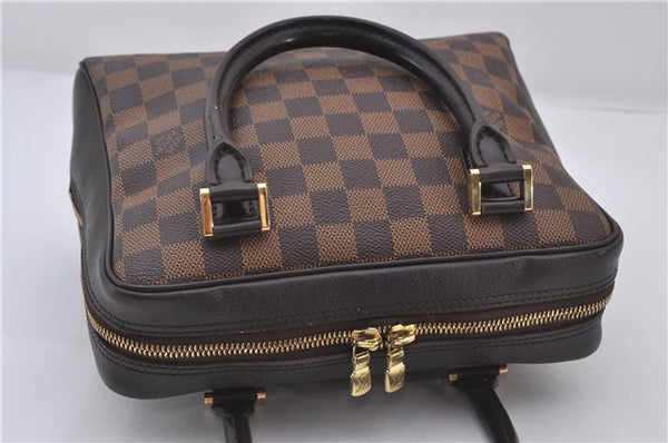 Authentic Louis Vuitton Damier Brera Hand Bag Purse N51150 LV 9310E