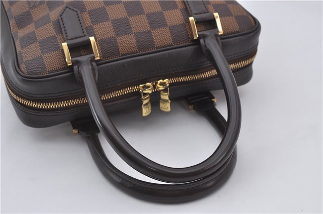 Authentic Louis Vuitton Damier Brera Hand Bag Purse N51150 LV 9310E