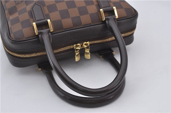 Authentic Louis Vuitton Damier Brera Hand Bag Purse N51150 LV 9310E