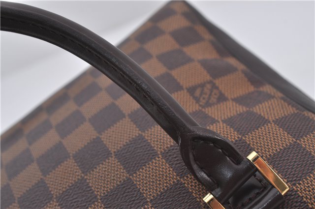 Authentic Louis Vuitton Damier Brera Hand Bag Purse N51150 LV 9310E