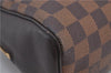 Authentic Louis Vuitton Damier Brera Hand Bag Purse N51150 LV 9310E