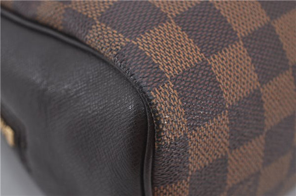Authentic Louis Vuitton Damier Brera Hand Bag Purse N51150 LV 9310E
