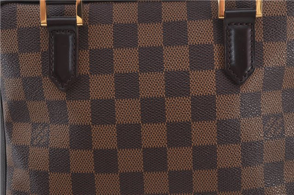 Authentic Louis Vuitton Damier Brera Hand Bag Purse N51150 LV 9310E
