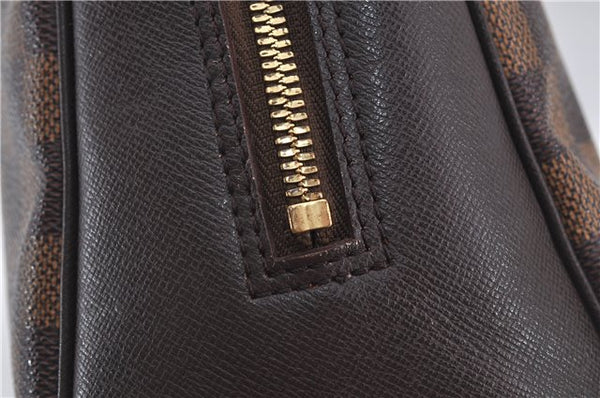 Authentic Louis Vuitton Damier Brera Hand Bag Purse N51150 LV 9310E