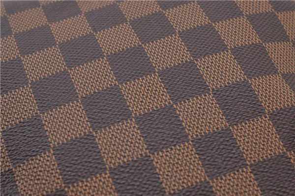 Authentic Louis Vuitton Damier Brera Hand Bag Purse N51150 LV 9310E