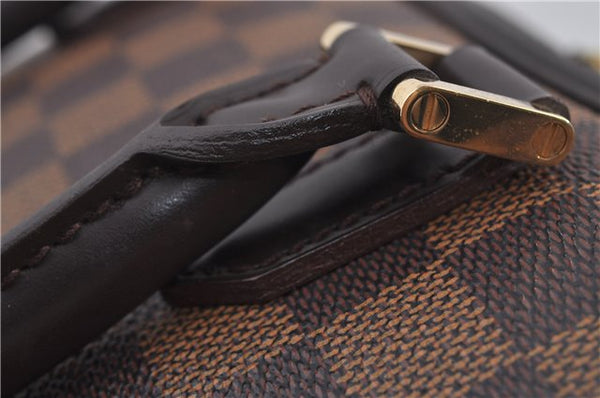 Authentic Louis Vuitton Damier Brera Hand Bag Purse N51150 LV 9310E