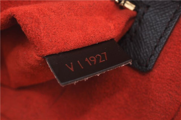 Authentic Louis Vuitton Damier Brera Hand Bag Purse N51150 LV 9310E