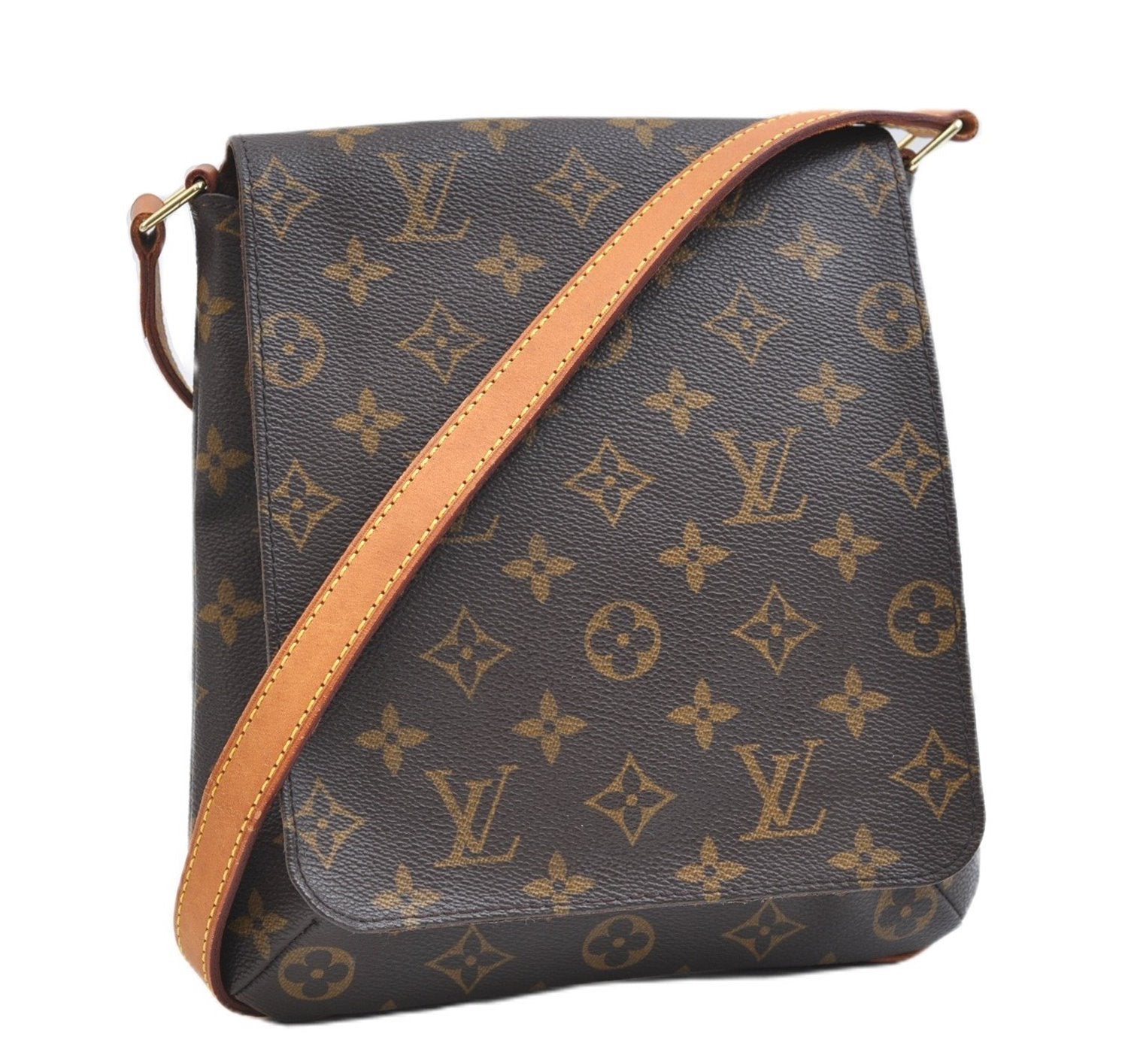 Authentic Louis Vuitton Monogram Musette Salsa Shoulder Bag M51387 LV 9312E