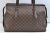 Authentic Louis Vuitton Damier Chelsea Shoulder Tote Bag N51119 LV 9315E