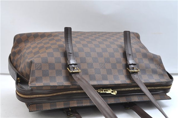 Authentic Louis Vuitton Damier Chelsea Shoulder Tote Bag N51119 LV 9315E