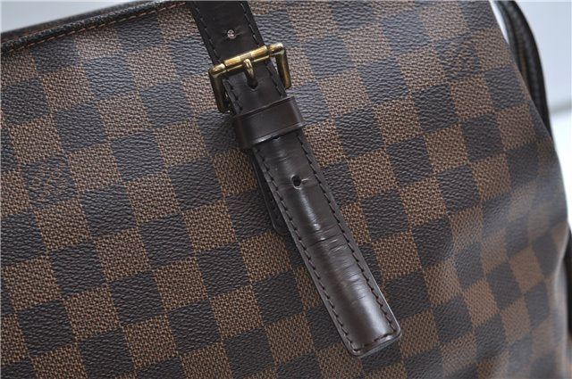 Authentic Louis Vuitton Damier Chelsea Shoulder Tote Bag N51119 LV 9315E