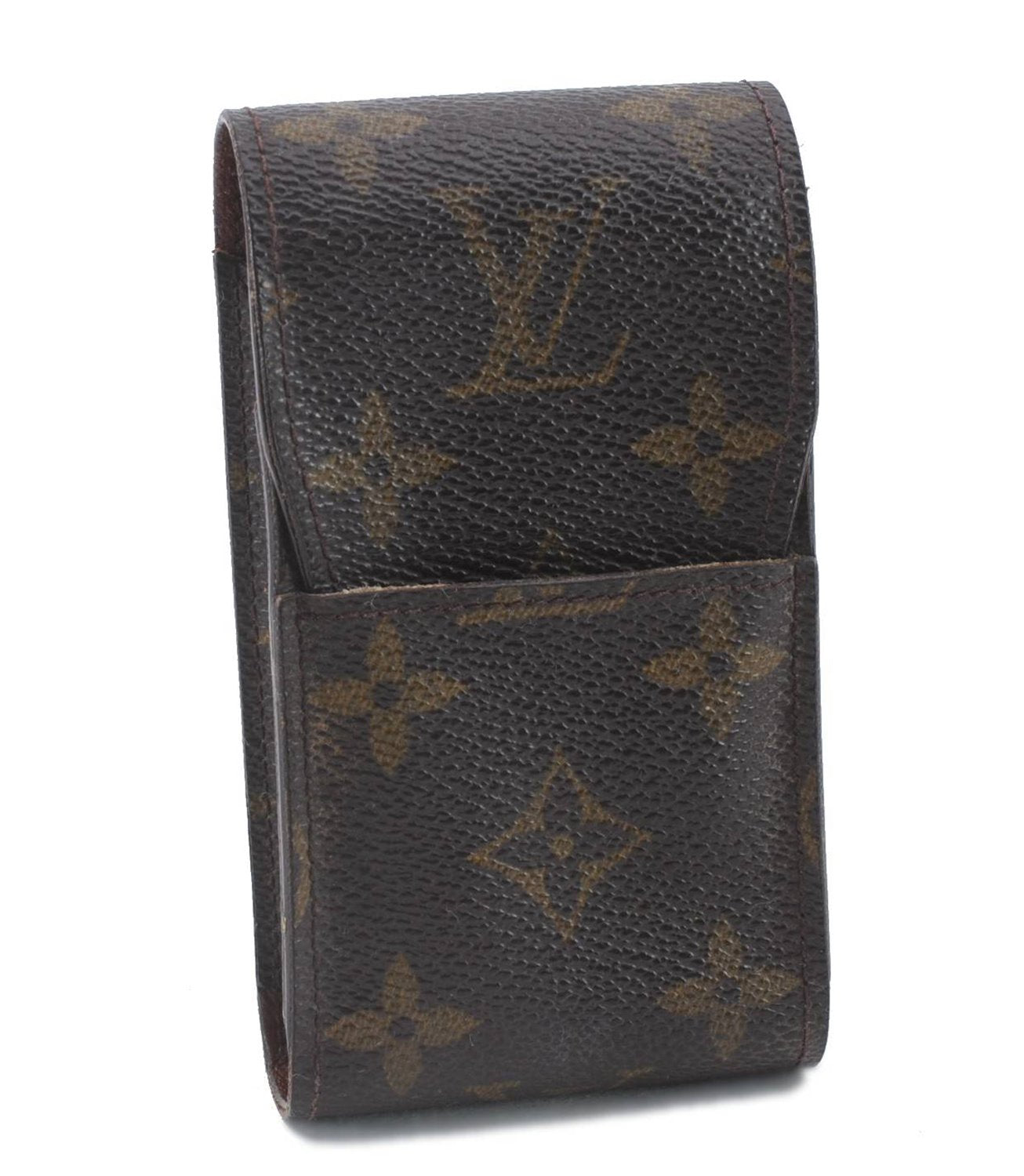 Authentic Louis Vuitton Monogram Etui Cigarette Case M63024 LV 9316C