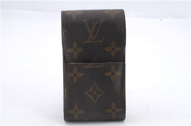 Authentic Louis Vuitton Monogram Etui Cigarette Case M63024 LV 9316C