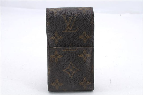Authentic Louis Vuitton Monogram Etui Cigarette Case M63024 LV 9316C