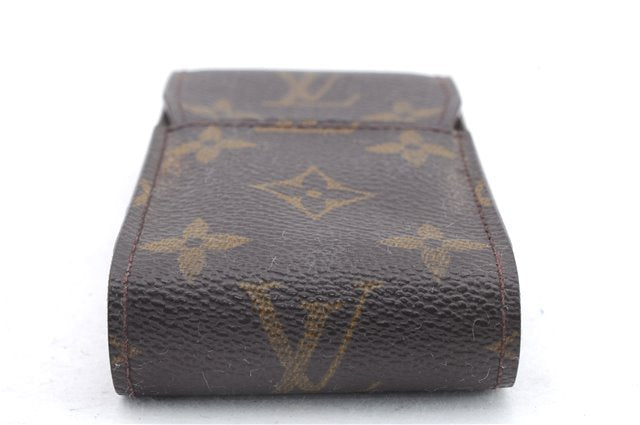 Authentic Louis Vuitton Monogram Etui Cigarette Case M63024 LV 9316C