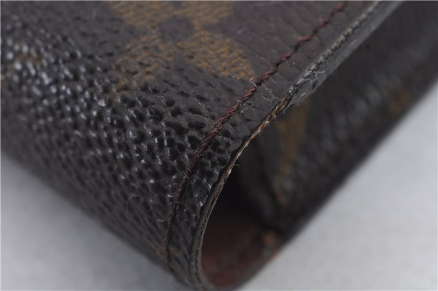 Authentic Louis Vuitton Monogram Etui Cigarette Case M63024 LV 9316C