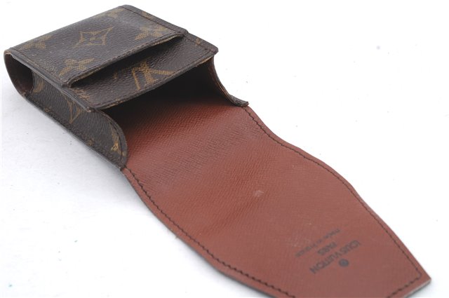 Authentic Louis Vuitton Monogram Etui Cigarette Case M63024 LV 9316C