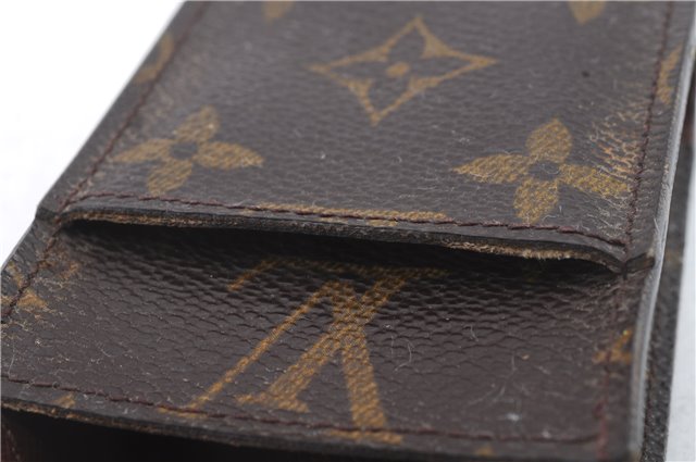 Authentic Louis Vuitton Monogram Etui Cigarette Case M63024 LV 9316C