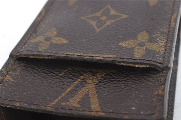 Authentic Louis Vuitton Monogram Etui Cigarette Case M63024 LV 9316C