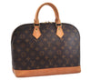 Authentic Louis Vuitton Monogram Alma Hand Bag Purse M51130 LV 9316E