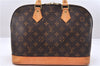Authentic Louis Vuitton Monogram Alma Hand Bag Purse M51130 LV 9316E