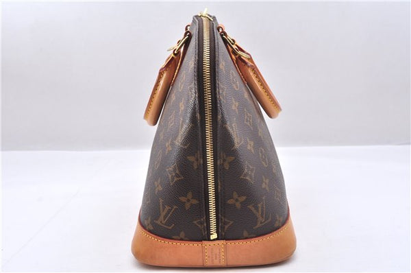 Authentic Louis Vuitton Monogram Alma Hand Bag Purse M51130 LV 9316E